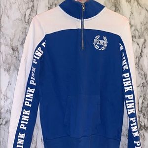 Victoria’s Secret pink quarter zip sweatshirt